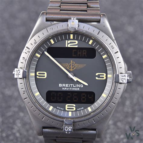 breitling watches titanium